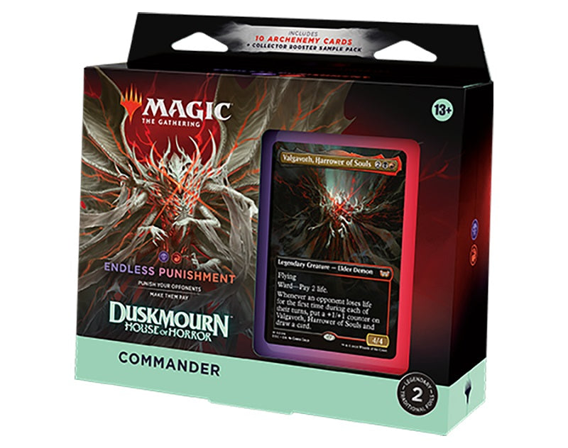 MTG Duskmourn  Commander Deck: Endless Punishment B/R | Game Master's Emporium (The New GME)