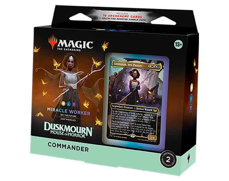 MTG Duskmourn  Commander Deck: Miracle Worker W/U/B | Game Master's Emporium (The New GME)