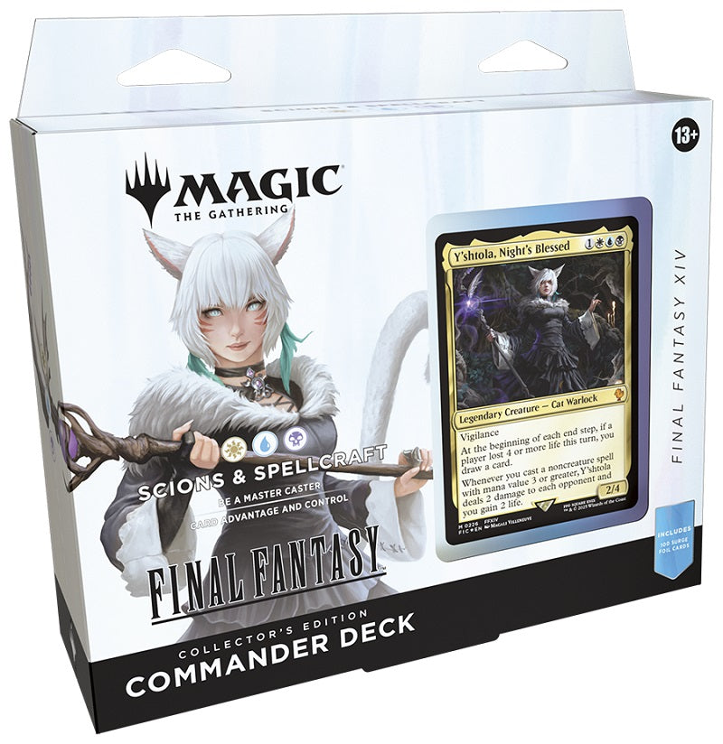 MTG Final Fantasy  Collections Edition Commander Deck: Scions & Spellcraft W/U/B | Game Master's Emporium (The New GME)