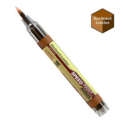 Army Painter Speed Paint MARKER Hardened Leather | Game Master's Emporium (The New GME)