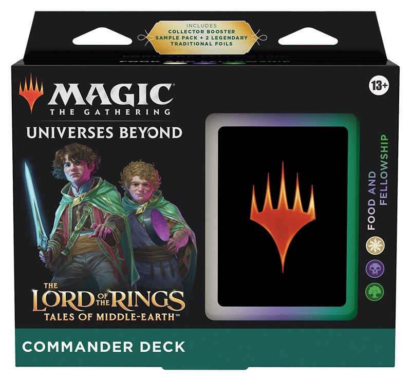 MTG Lord of the Rings Commander Deck  Food and Fellowship W/B/G | Game Master's Emporium (The New GME)