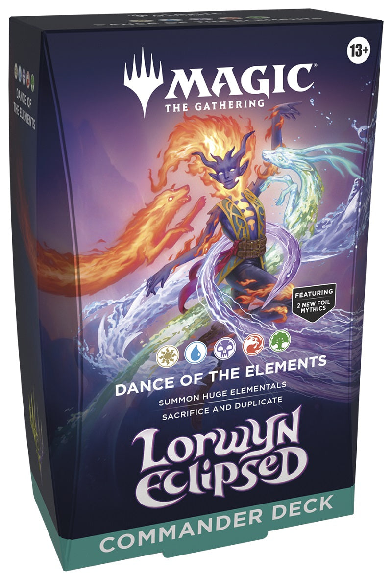 MTG Lorwyn Eclipsed  Commander Deck: Dance of the Elements W/U/B/R/G | Game Master's Emporium (The New GME)