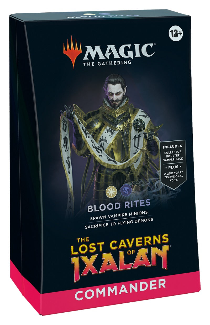 MTG Lost Caverns of Ixalan  Commander Deck: Blood Rites W/B | Game Master's Emporium (The New GME)