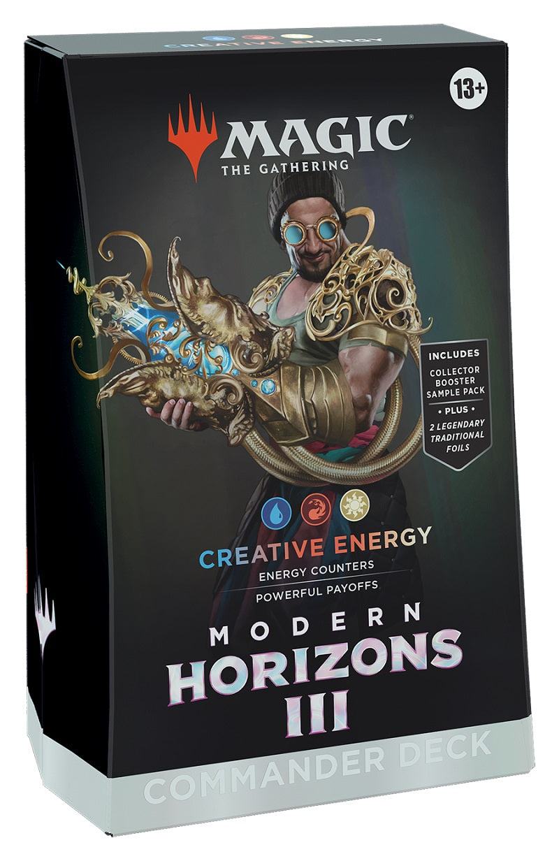 MTG Modern Horizons 3  Commander Deck  Creative Energy  U/R/W | Game Master's Emporium (The New GME)