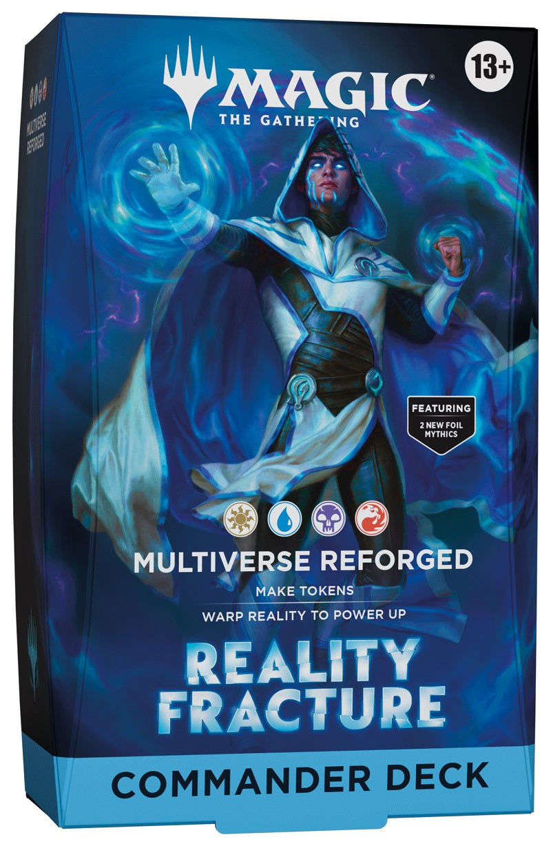 MTG Fractured Reality  Commander Deck: Multiverse Reforged  W/U/B/R (Limit 1 total) | Game Master's Emporium (The New GME)