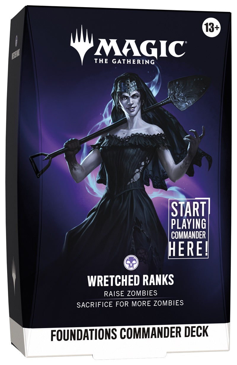 MTG Foundations  Commander Deck: Wretched Ranks  Black (Limit 1 total not one of each!) | Game Master's Emporium (The New GME)