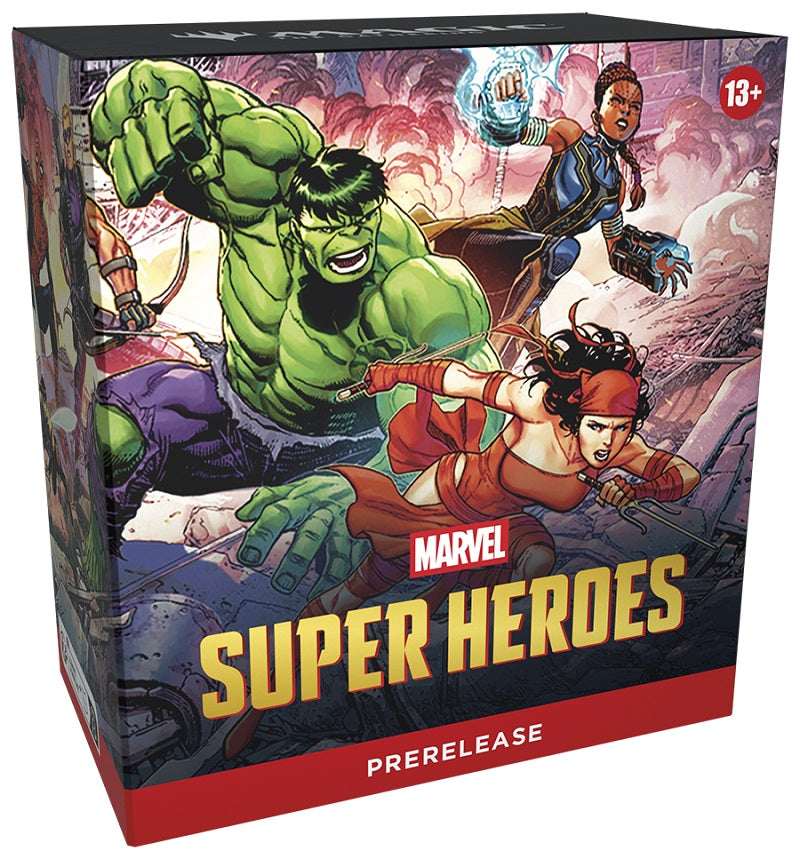 MTG Marvel Super Heroes  Prerelease Pack  LIMIT 1 (READ PRODUCT DESCRIPTION!) | Game Master's Emporium (The New GME)