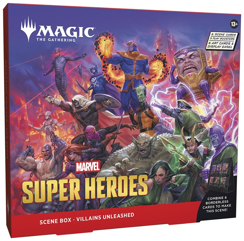 MTG Marvel Super Heroes  Villains Unleashed Scene Box  LIMIT 1 | Game Master's Emporium (The New GME)