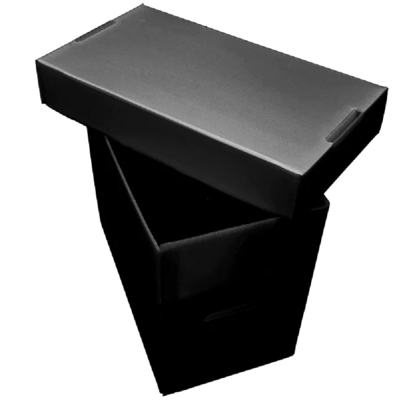 MAGAZINE BOX SHORT BLACK PLASTIC | Game Master's Emporium (The New GME)