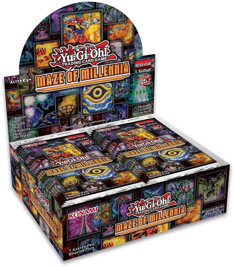 YuGiOh  Maze of Millennia Booster Box | Game Master's Emporium (The New GME)