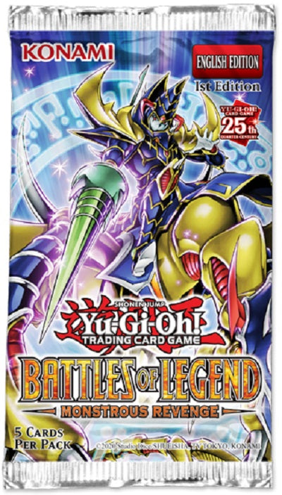 YuGiOh  Battles of Legend Monstrous Revenge  Single Booster | Game Master's Emporium (The New GME)