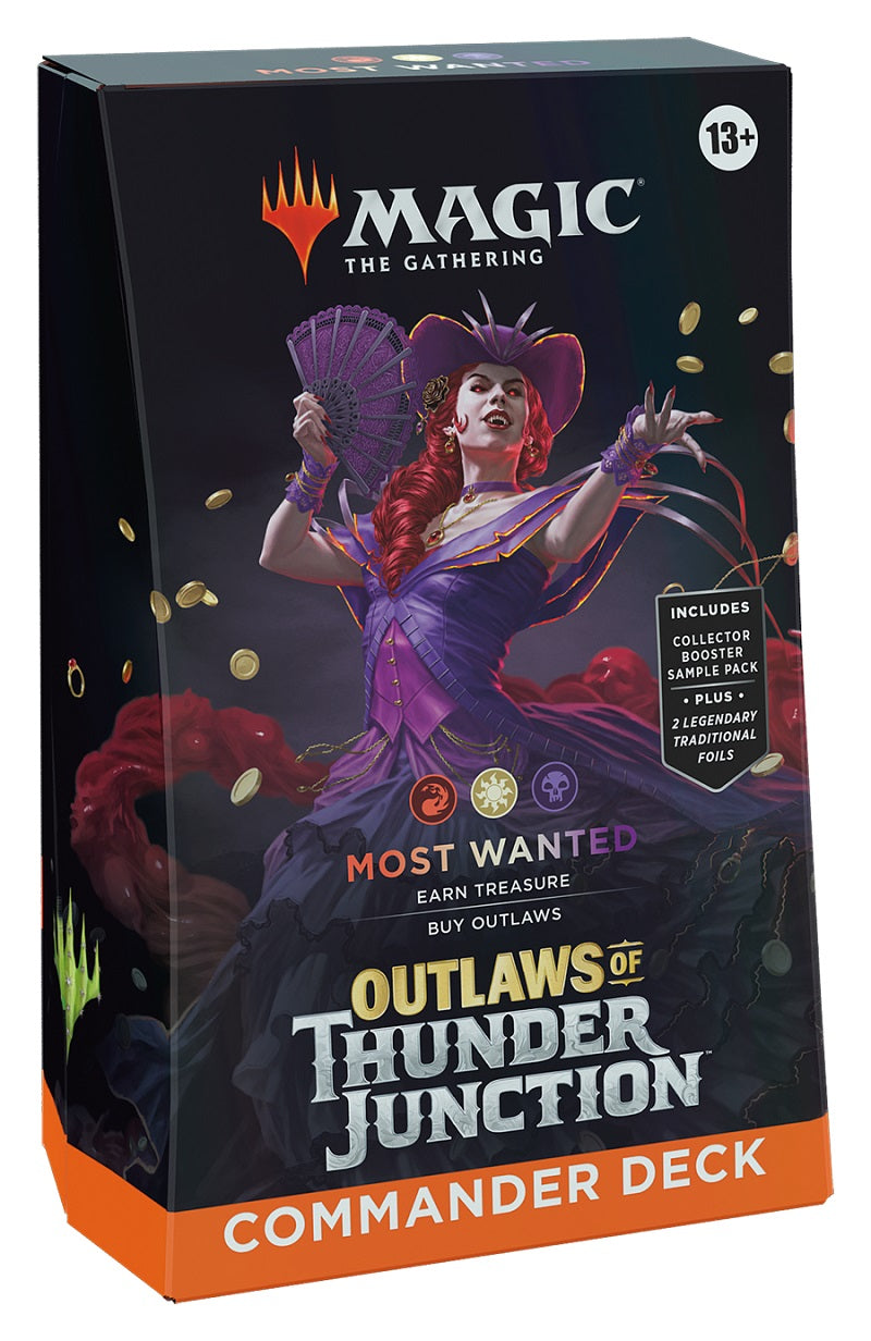 MTG Outlaws of Thunder Junction   Commander Deck: Most Wanted R/W/B | Game Master's Emporium (The New GME)