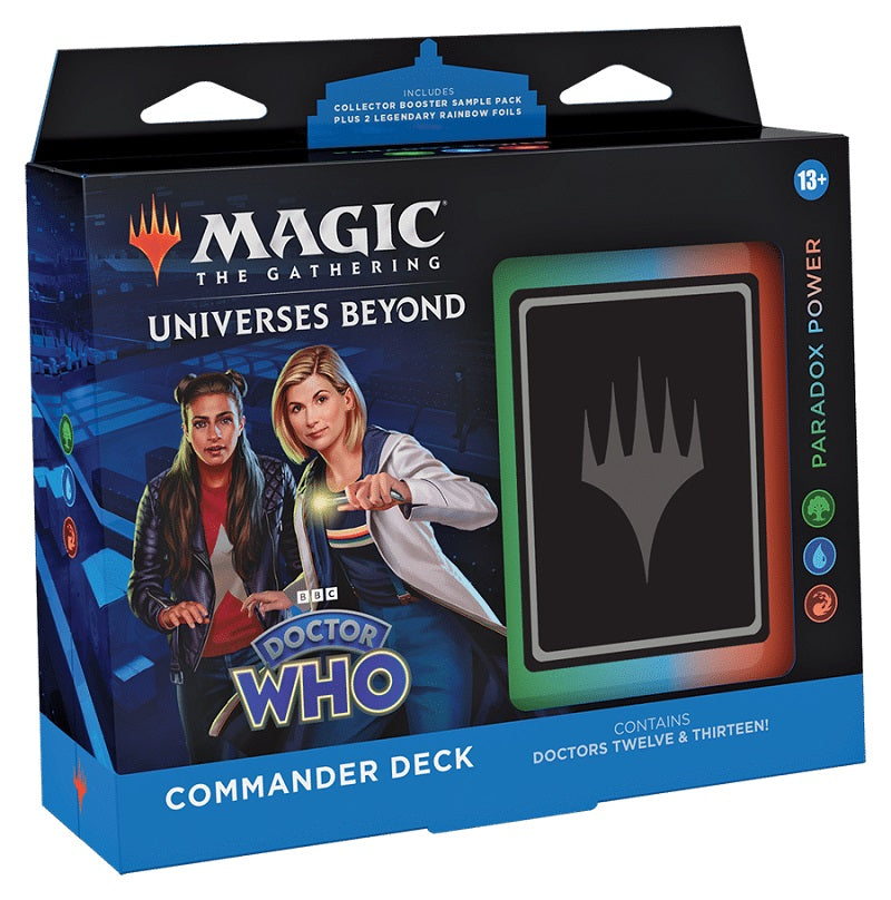 Doctor Who Commander Deck: Paradox Power G/U/R | Game Master's Emporium (The New GME)