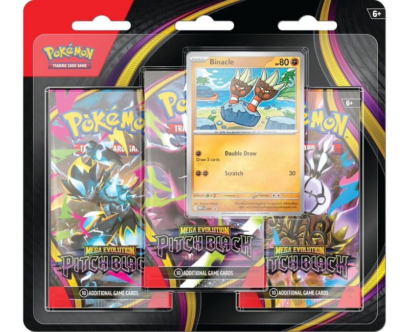 Pokemon Pitch Black 3-Pack Blister  Limit 1 | Game Master's Emporium (The New GME)