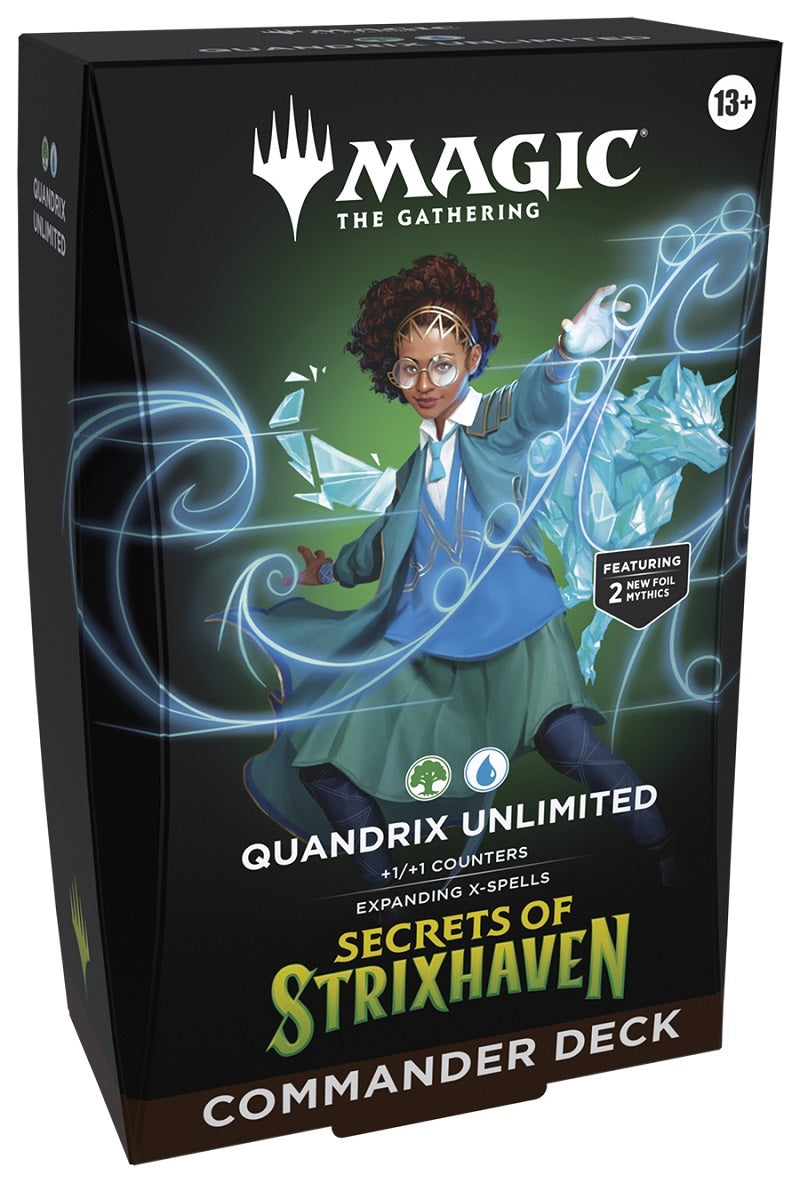 MTG Secrets of Strixhaven  Commander Deck: Quandrix Unlimited  U/G (Limit 1 total)  READ DESCRIPTION | Game Master's Emporium (The New GME)