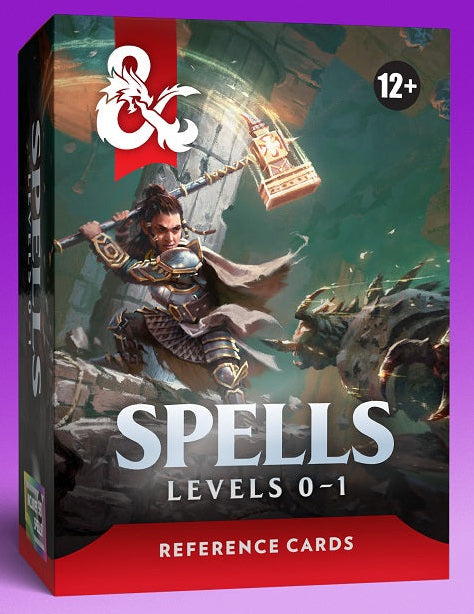 Dungeons & Dragons: Reference Cards: Spells - Levels 0-1 | Game Master's Emporium (The New GME)