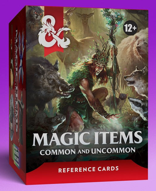 Dungeons & Dragons: Reference Cards: Magic Items - Common and Uncommon | Game Master's Emporium (The New GME)