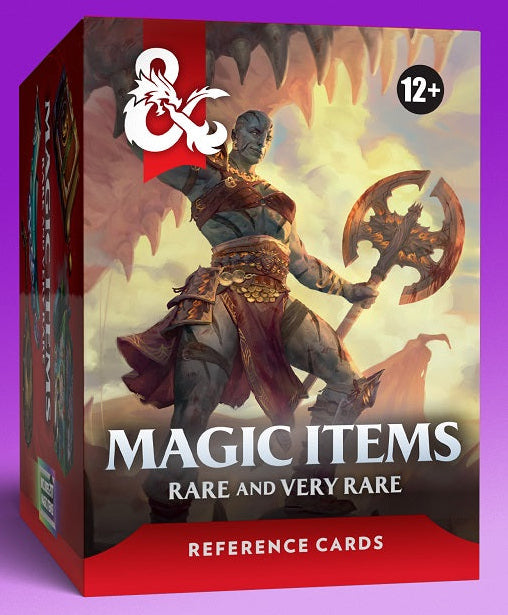 Dungeons & Dragons: Reference Cards: Magic Items - Rare and Very Rare | Game Master's Emporium (The New GME)