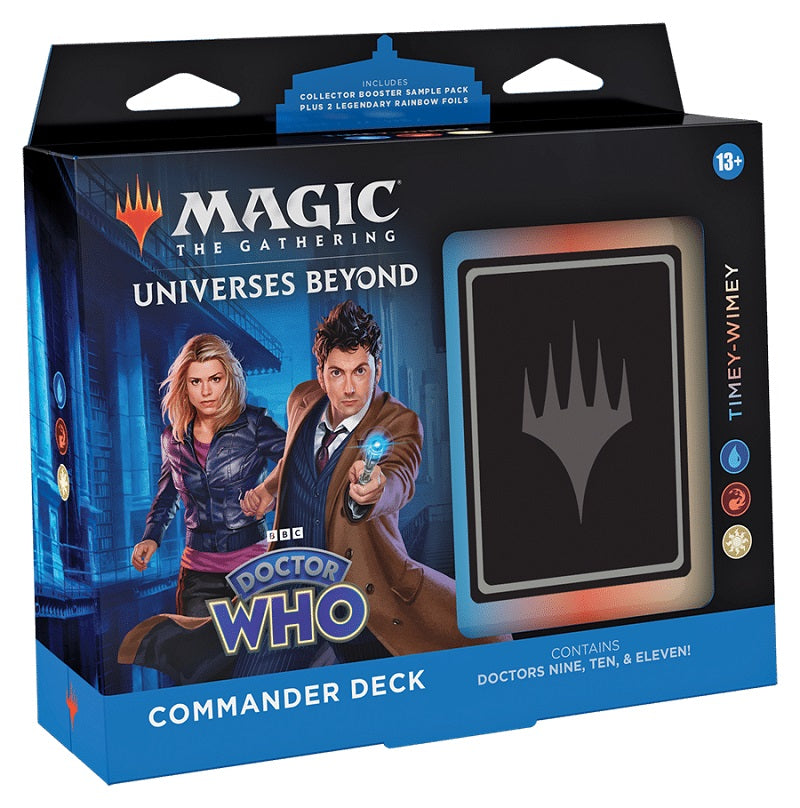 Doctor Who Commander Deck: Timey-Wimey U/R/W | Game Master's Emporium (The New GME)