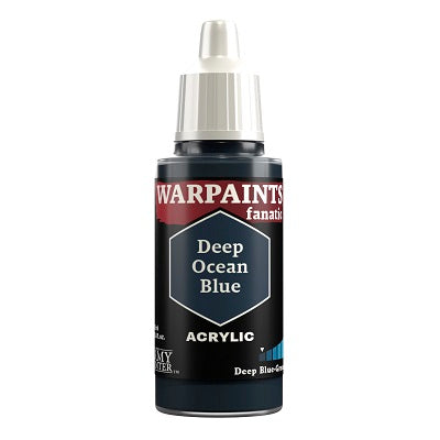 Army Painter Deep Ocean Blue Warpaints Fanatic | Game Master's Emporium (The New GME)