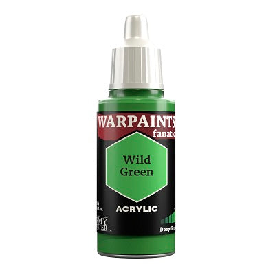 Army Painter Wild Green Warpaints Fanatic | Game Master's Emporium (The New GME)