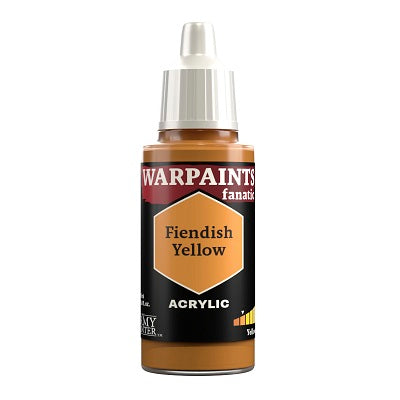 Army Painter Fiendish Yellow Warpaints Fanatic | Game Master's Emporium (The New GME)