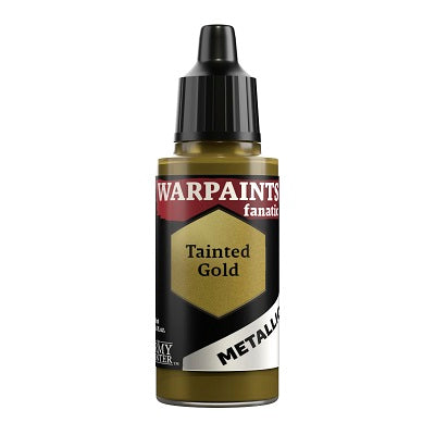 Army Painter Tainted Gold Metallic Warpaints Fanatic | Game Master's Emporium (The New GME)