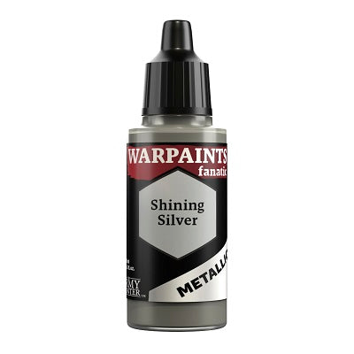 Army Painter Shining Silver Metallic Warpaints Fanatic | Game Master's Emporium (The New GME)