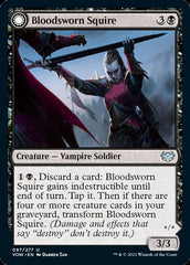 Bloodsworn Squire // Bloodsworn Knight [Innistrad: Crimson Vow] | Game Master's Emporium (The New GME)