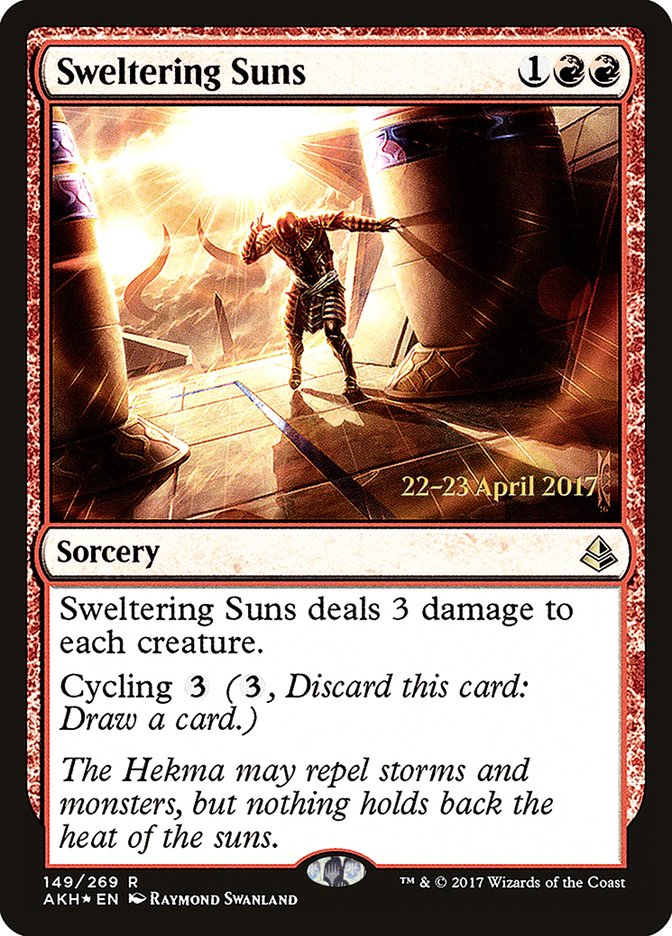 Sweltering Suns [Amonkhet Prerelease Promos] | Game Master's Emporium (The New GME)