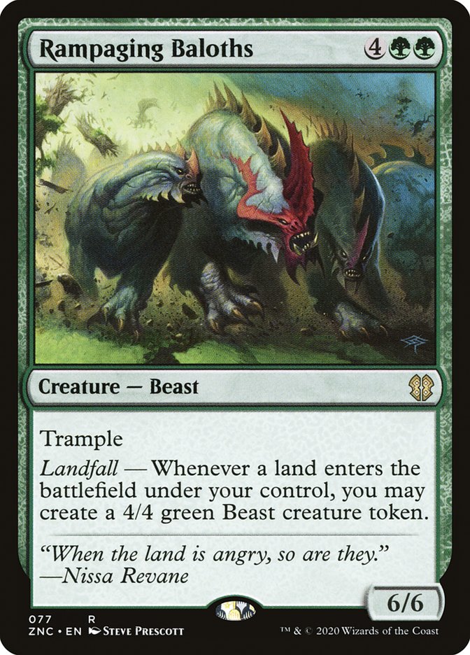 Rampaging Baloths [Zendikar Rising Commander] | Game Master's Emporium (The New GME)