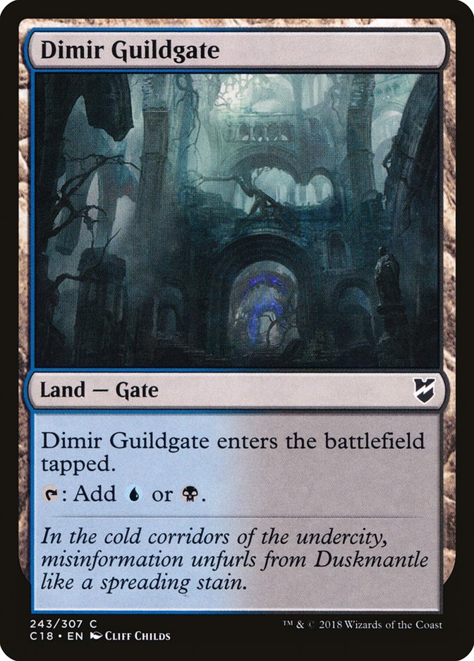 Dimir Guildgate [Commander 2018] | Game Master's Emporium (The New GME)