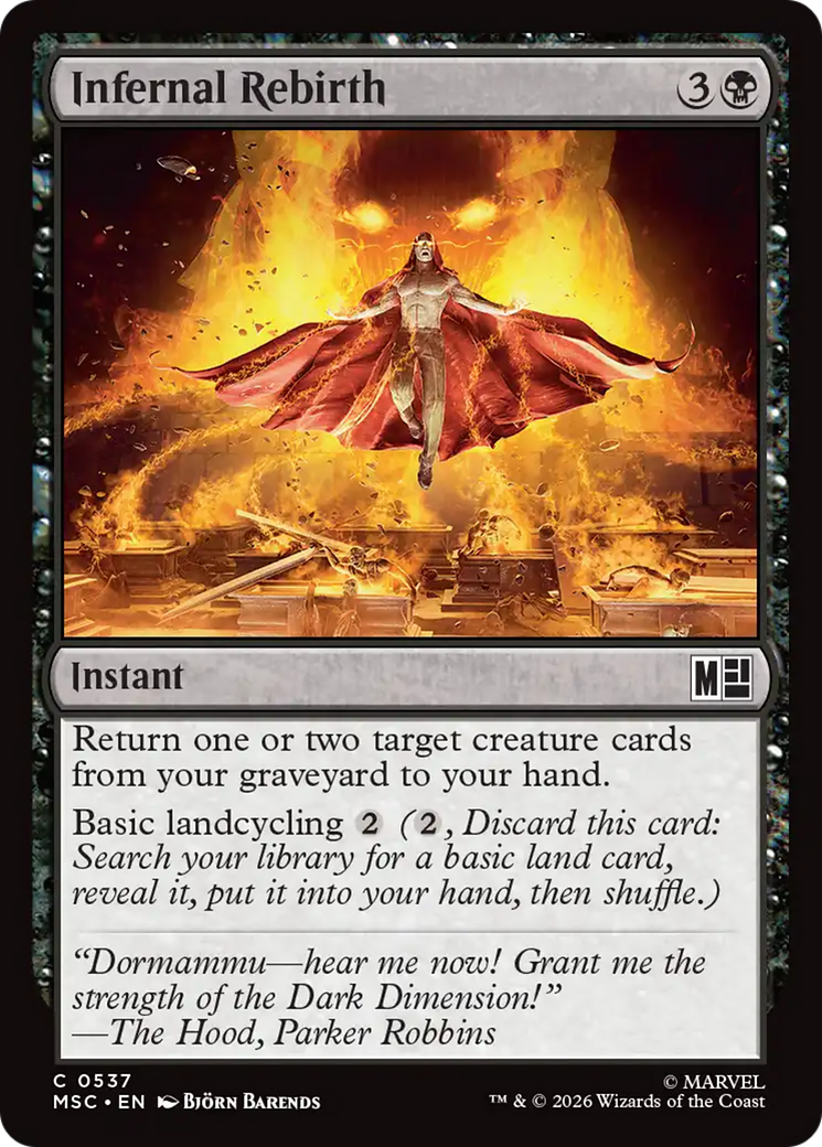 Infernal Rebirth [Marvel Super Heroes Commander] | Game Master's Emporium (The New GME)