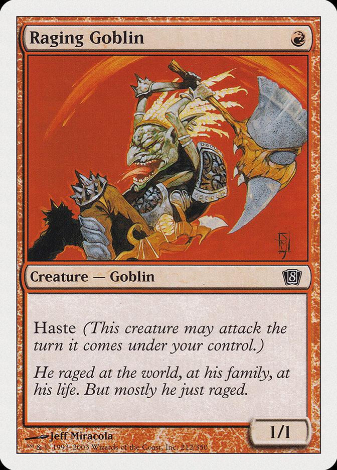 Raging Goblin [Eighth Edition] | Game Master's Emporium (The New GME)