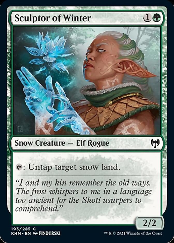 Sculptor of Winter [Kaldheim] | Game Master's Emporium (The New GME)