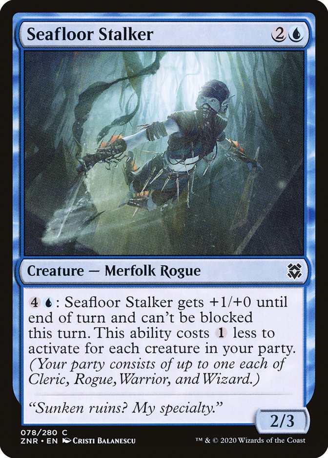 Seafloor Stalker [Zendikar Rising] | Game Master's Emporium (The New GME)