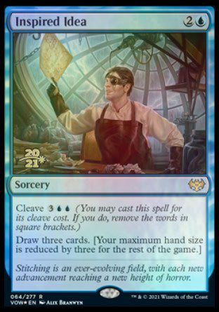 Inspired Idea [Innistrad: Crimson Vow Prerelease Promos] | Game Master's Emporium (The New GME)