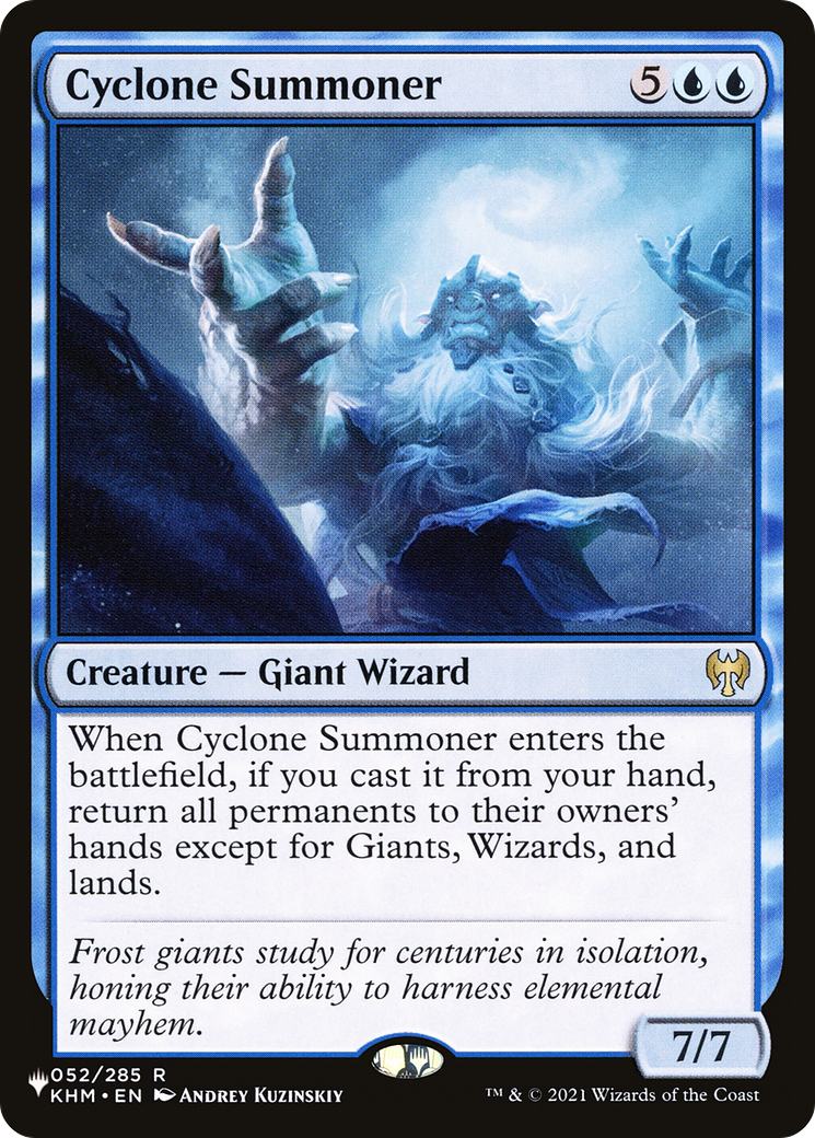Cyclone Summoner [The List] | Game Master's Emporium (The New GME)