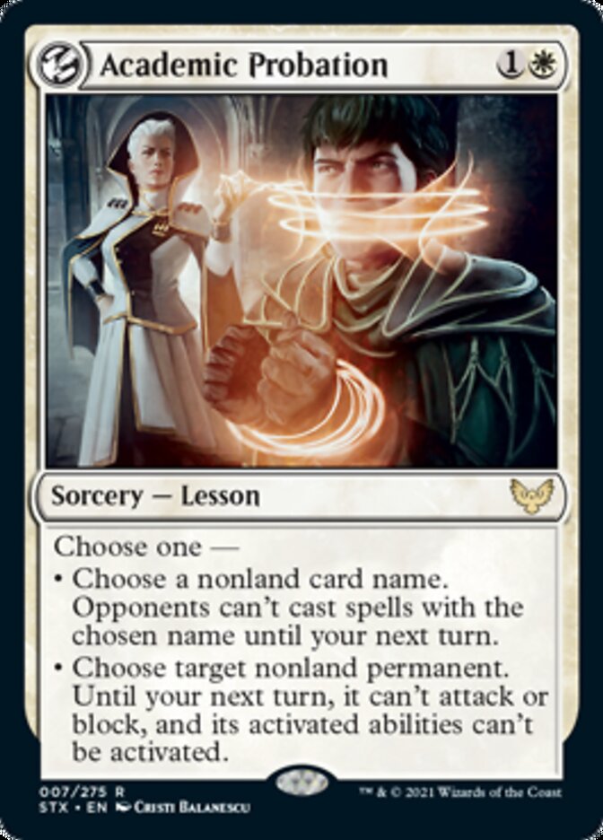 Academic Probation [Strixhaven: School of Mages] | Game Master's Emporium (The New GME)