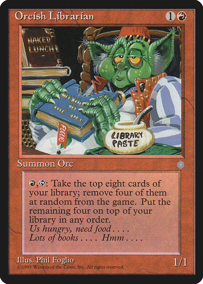 Orcish Librarian [Ice Age] | Game Master's Emporium (The New GME)