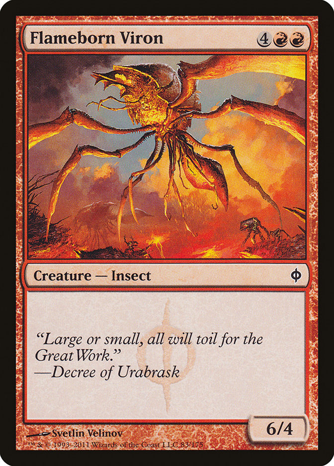 Flameborn Viron [New Phyrexia] | Game Master's Emporium (The New GME)