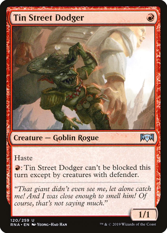 Tin Street Dodger [Ravnica Allegiance] | Game Master's Emporium (The New GME)