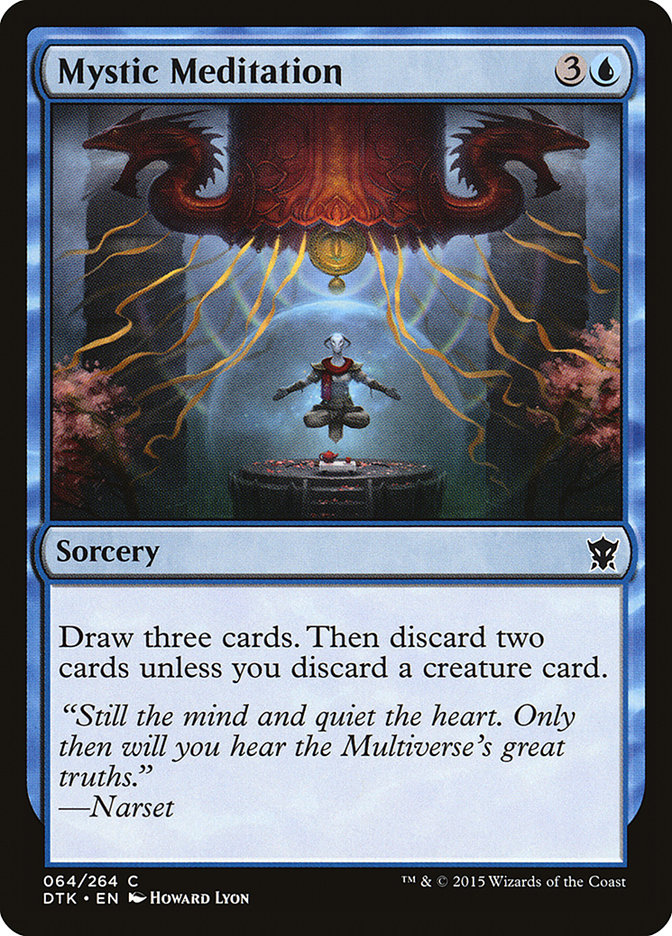 Mystic Meditation [Dragons of Tarkir] | Game Master's Emporium (The New GME)