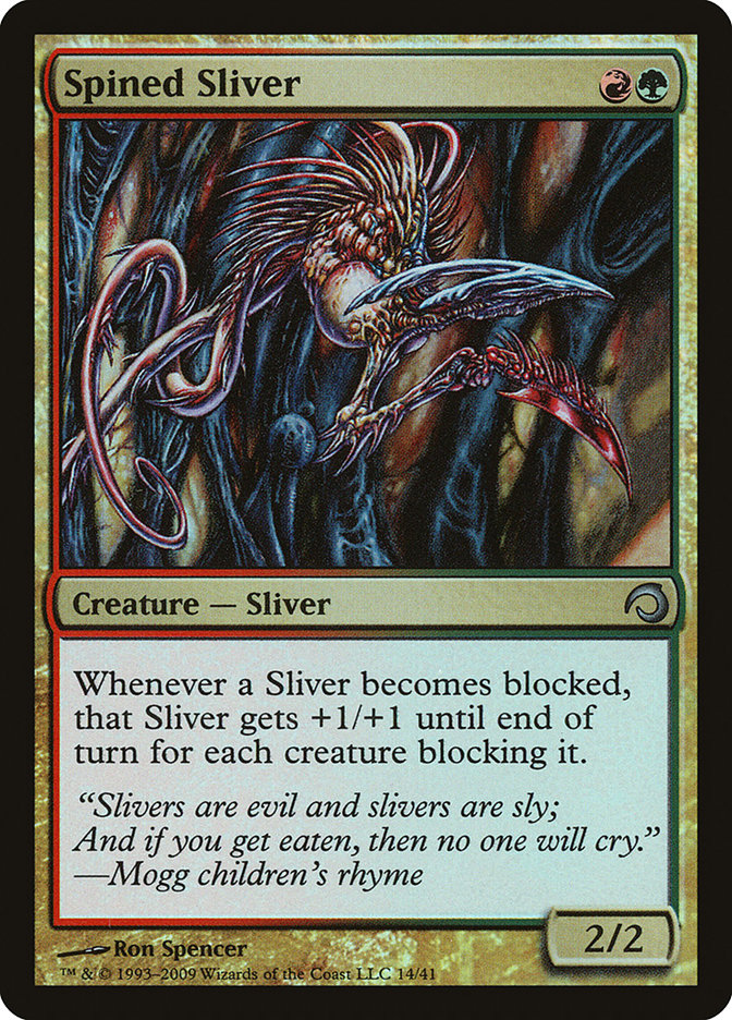 Spined Sliver [Premium Deck Series: Slivers] | Game Master's Emporium (The New GME)