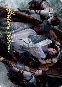 Return Upon the Tide Art Card (Gold-Stamped Signature) [Kaldheim Art Series] | Game Master's Emporium (The New GME)