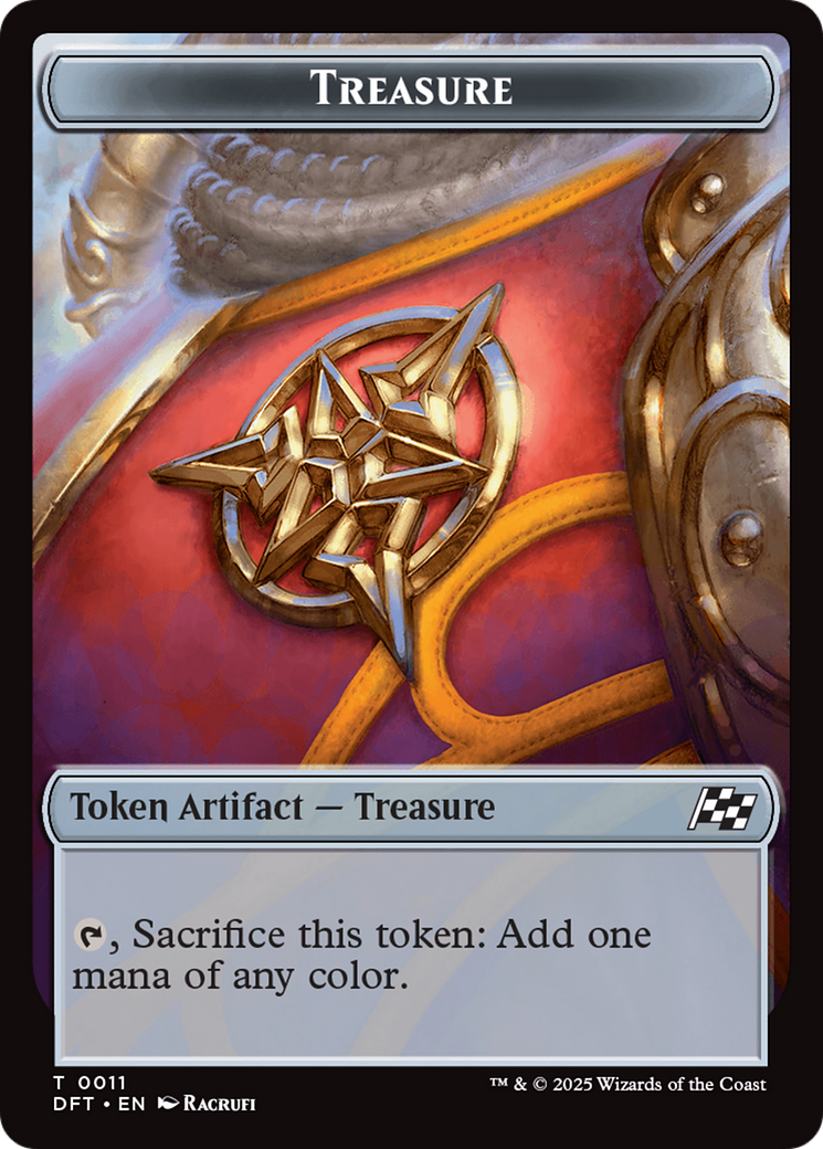 Nalaar Aetherjet // Treasure Double-Sided Token [Aetherdrift Tokens] | Game Master's Emporium (The New GME)