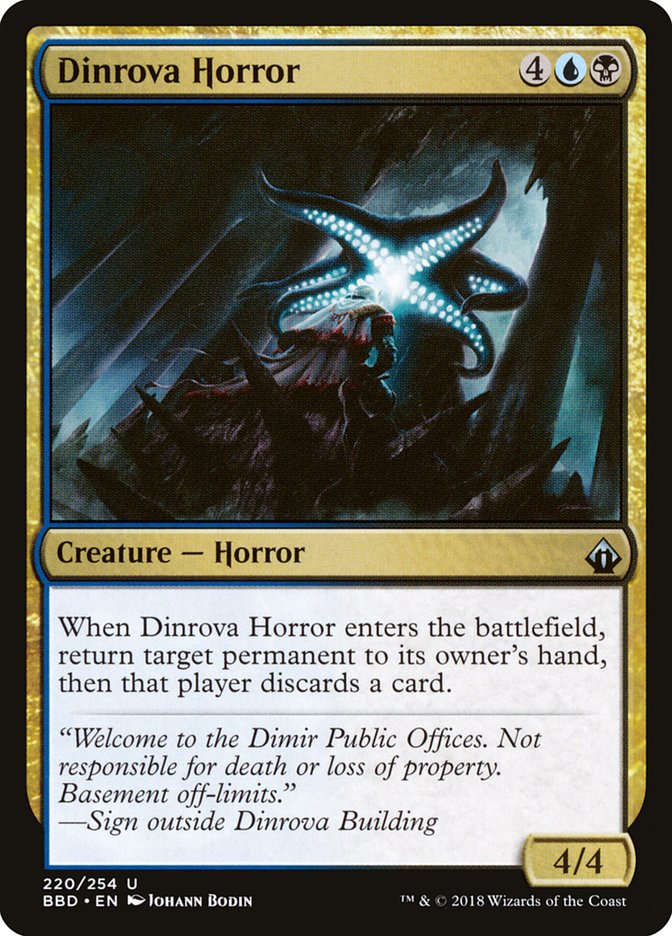 Dinrova Horror [Battlebond] | Game Master's Emporium (The New GME)