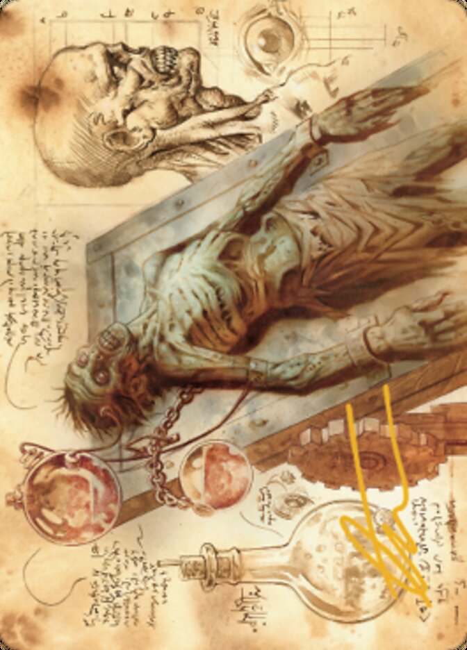 Ashnod's Altar Art Card (Gold-Stamped Signature) [The Brothers' War Art Series] | Game Master's Emporium (The New GME)