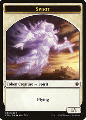 Spirit (001) // Spirit (006) Double-Sided Token [Commander 2016 Tokens] | Game Master's Emporium (The New GME)