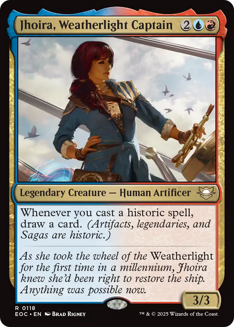 Jhoira, Weatherlight Captain [Edge of Eternities Commander] | Game Master's Emporium (The New GME)